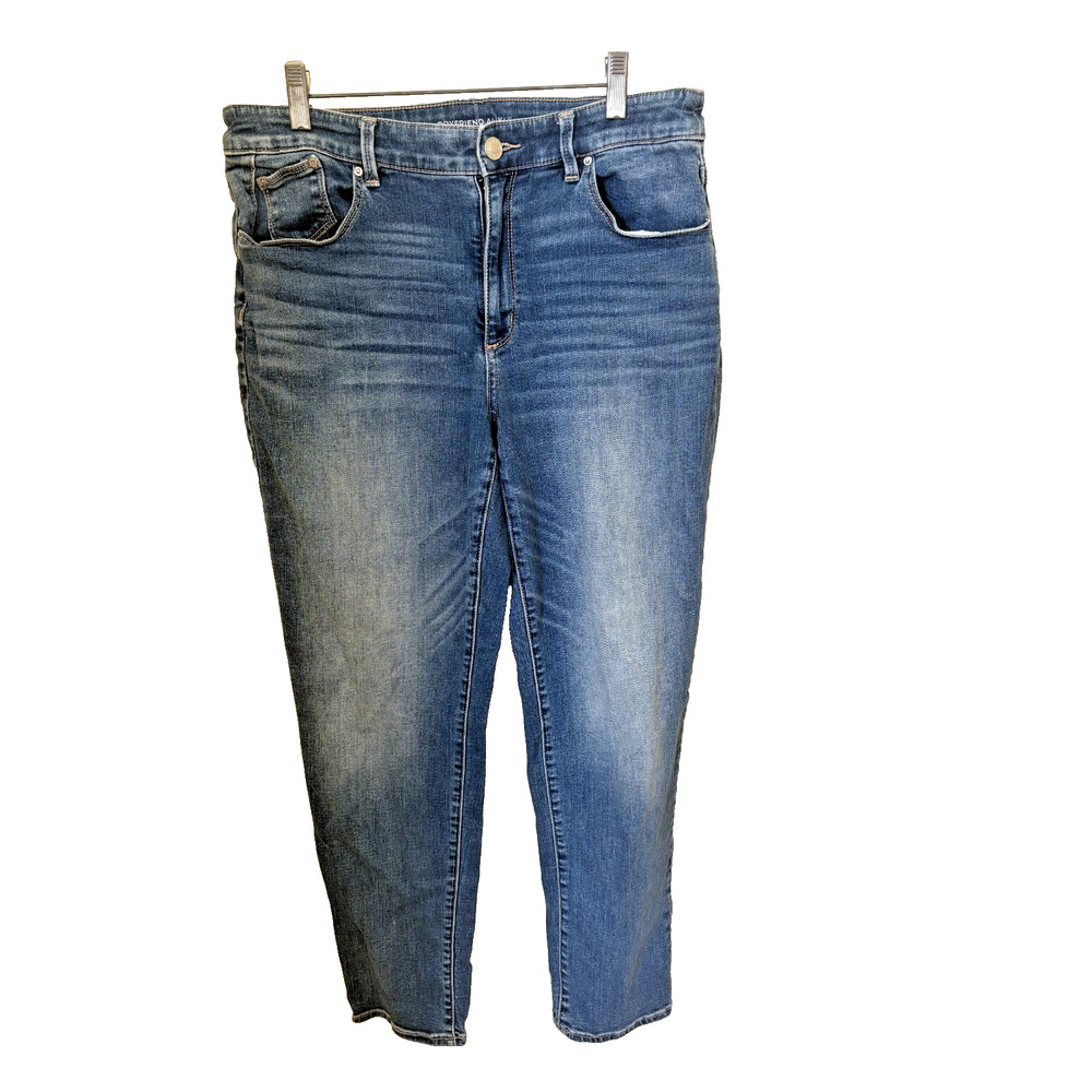 Chicos Boyfriend Ankle Jeans Chico’s Sz 1R (8)